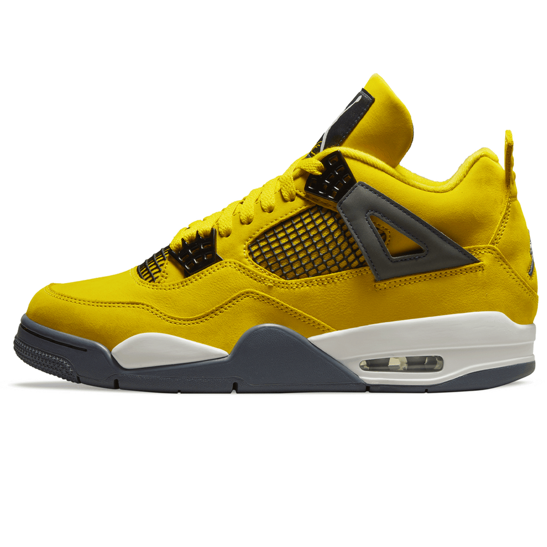 Air Jordan 4 Retro 'Lightning' 2021- Streetwear Fashion 950 - levefly.com