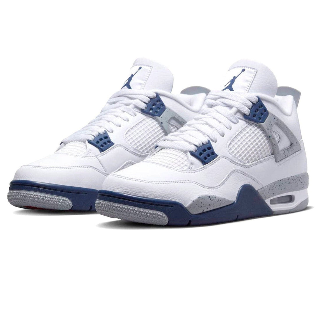 Air Jordan 4 Retro 'Midnight Navy'- Streetwear Fashion 950 - levefly.com