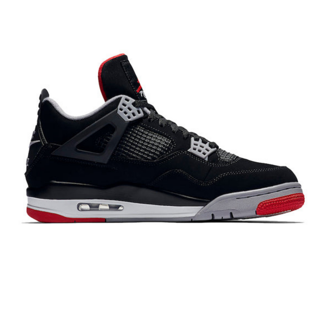 Air Jordan 4 Retro OG 'Bred' 2019- Streetwear Fashion 950 - levefly.com