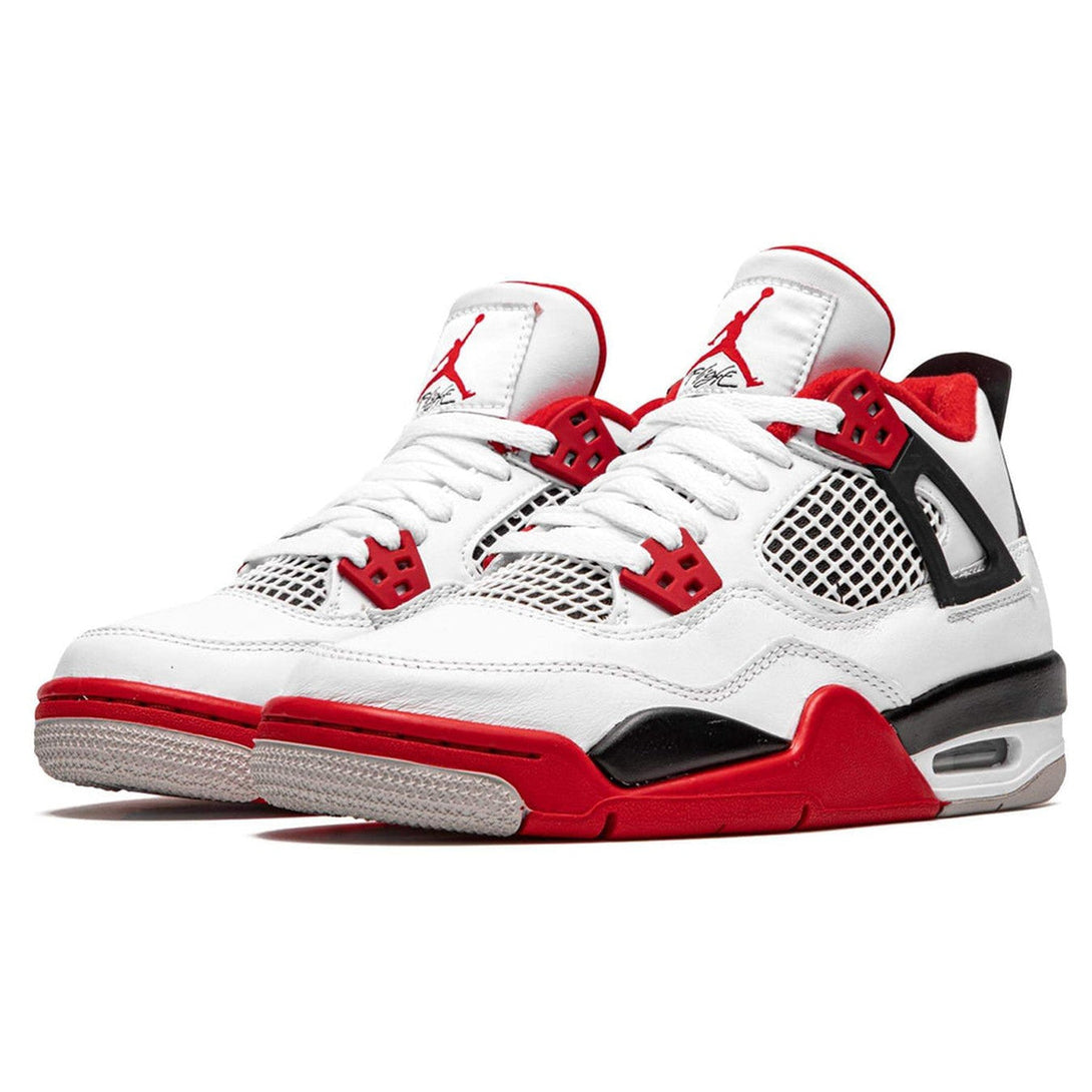 Air Jordan 4 Retro OG GS 'Fire Red' 2020- Streetwear Fashion 950 - levefly.com