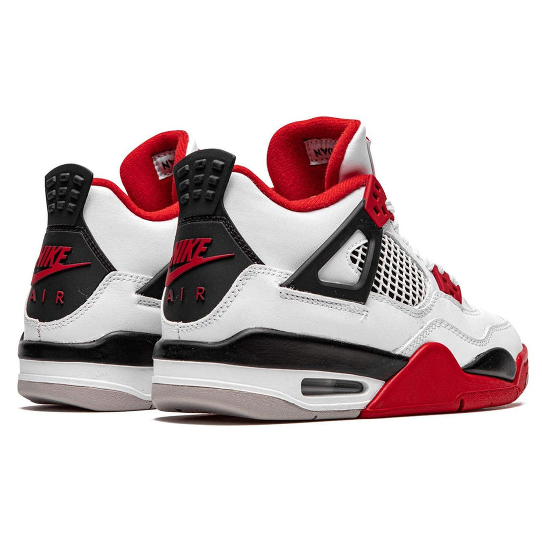 Air Jordan 4 Retro OG GS 'Fire Red' 2020- Streetwear Fashion 950 - levefly.com