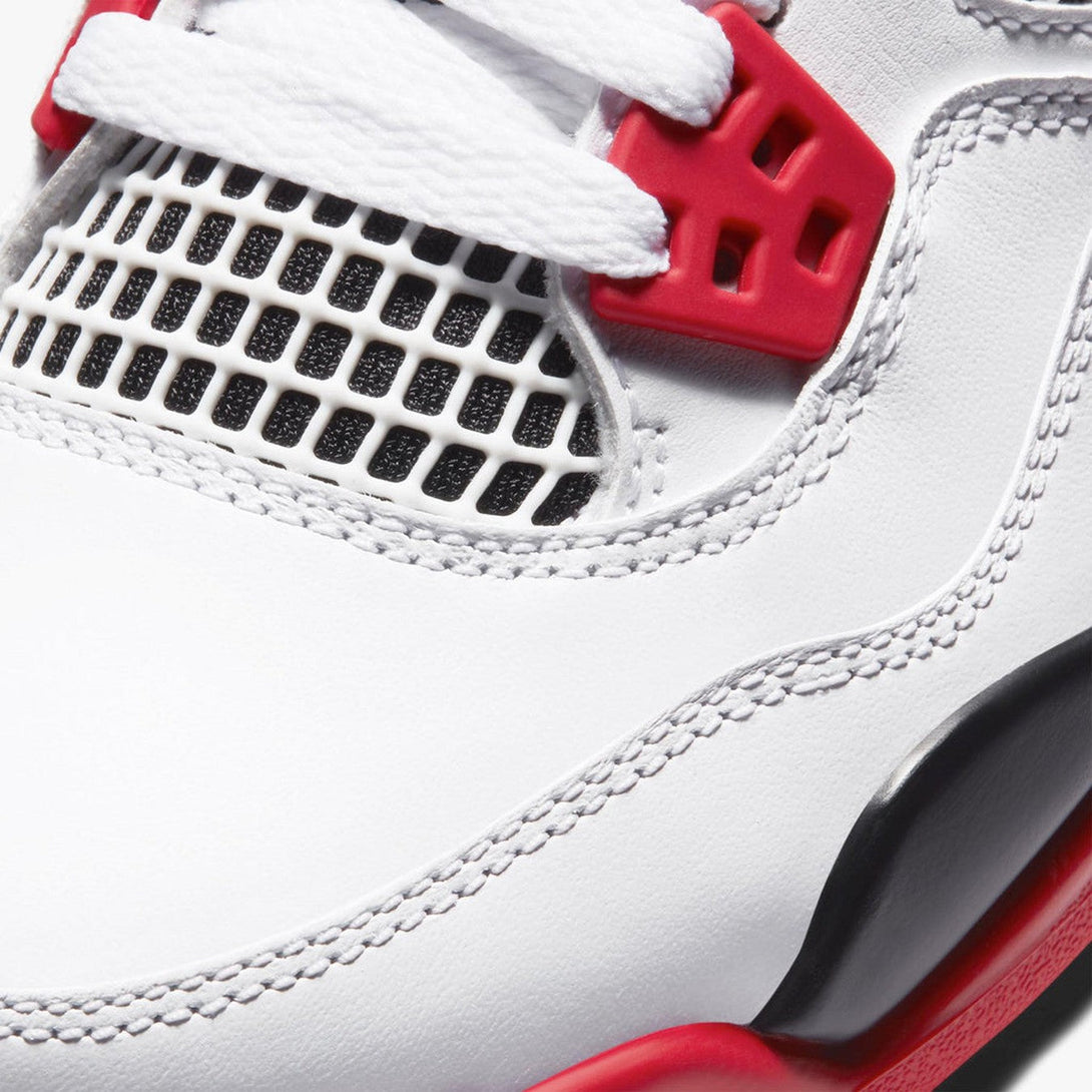 Air Jordan 4 Retro OG GS 'Fire Red' 2020- Streetwear Fashion 950 - levefly.com