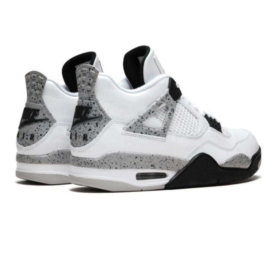 Air Jordan 4 Retro OG 'White Cement'- Streetwear Fashion 950 - levefly.com