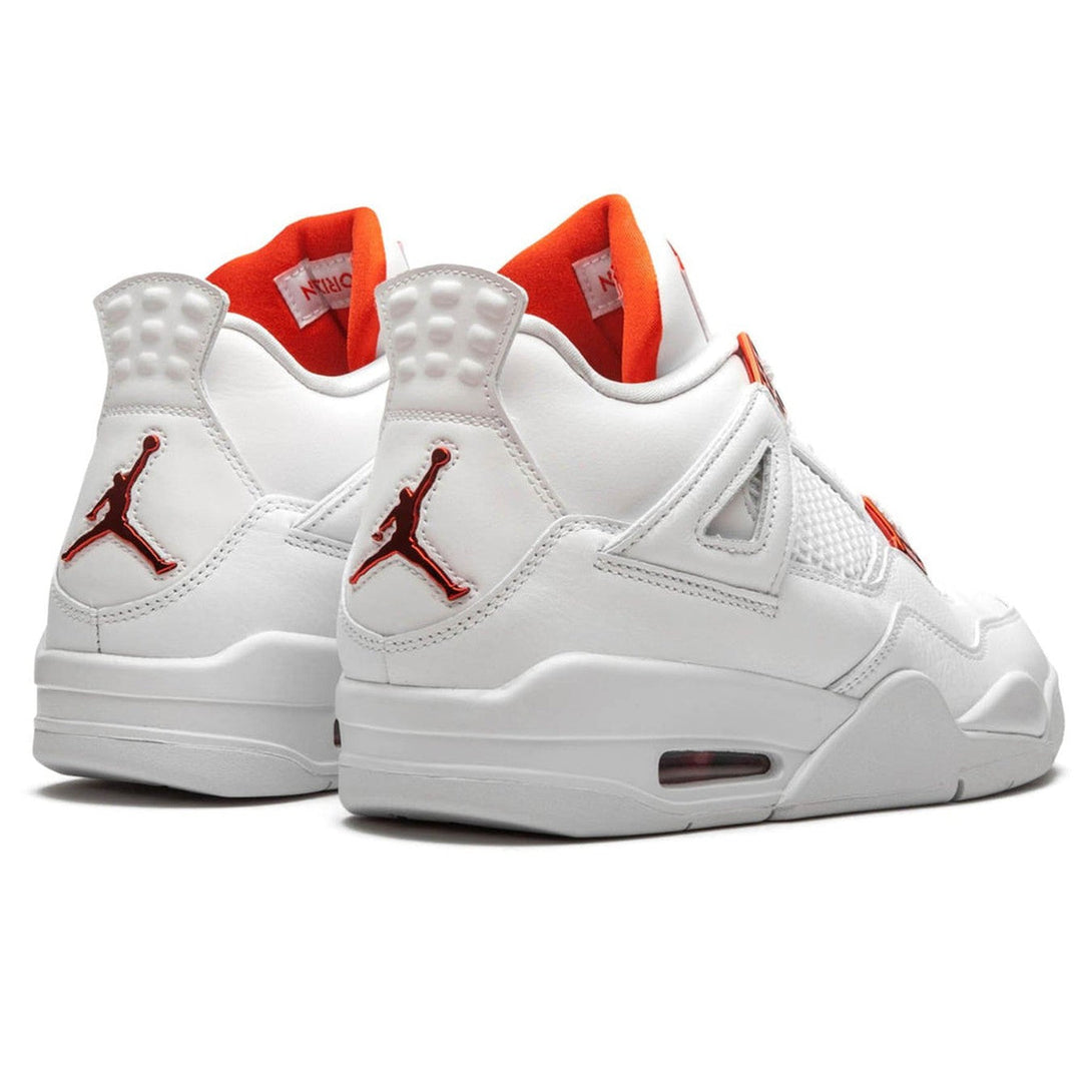 Air Jordan 4 Retro 'Orange Metallic'- Streetwear Fashion 950 - levefly.com