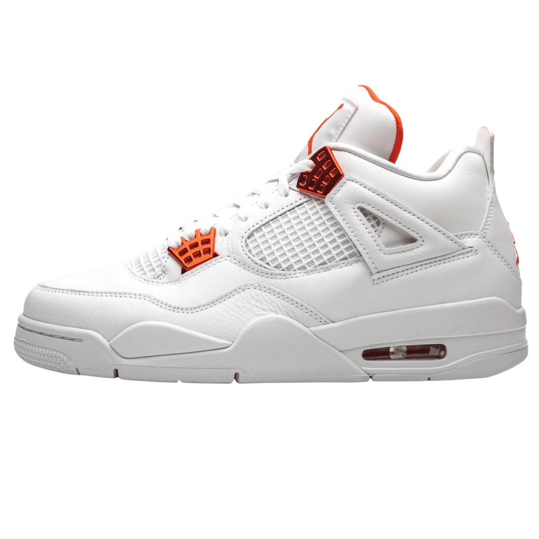 Air Jordan 4 Retro 'Orange Metallic'- Streetwear Fashion 950 - levefly.com