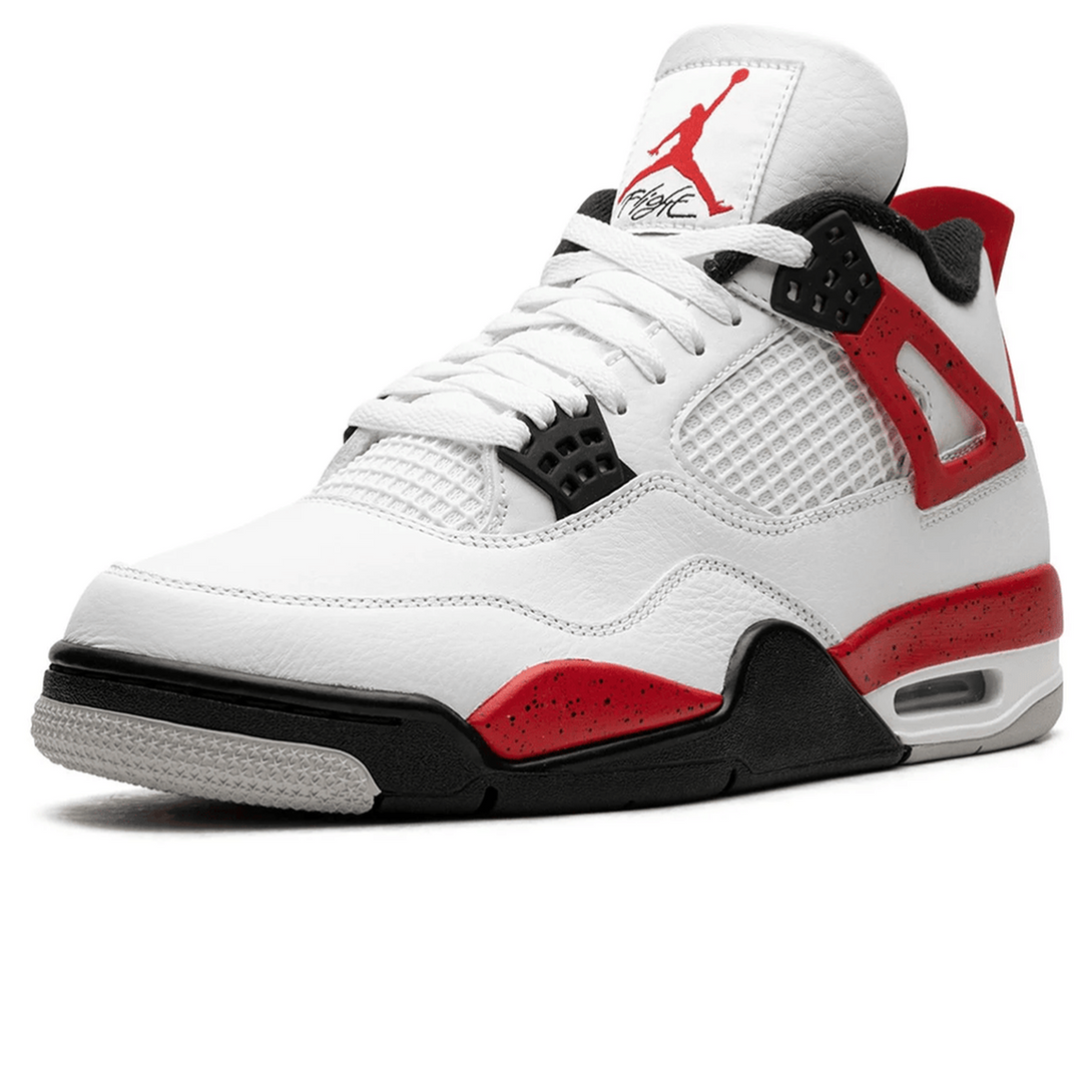 Air Jordan 4 Retro 'Red Cement'- Streetwear Fashion 950 - levefly.com