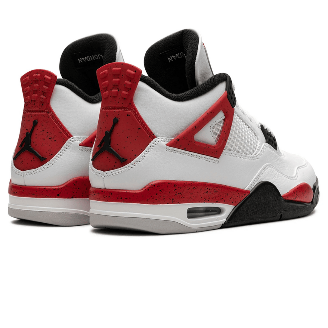 Air Jordan 4 Retro 'Red Cement'- Streetwear Fashion 950 - levefly.com