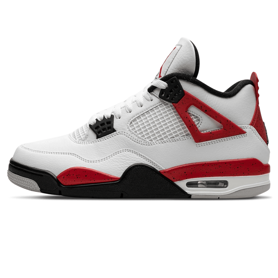 Air Jordan 4 Retro 'Red Cement'- Streetwear Fashion 950 - levefly.com