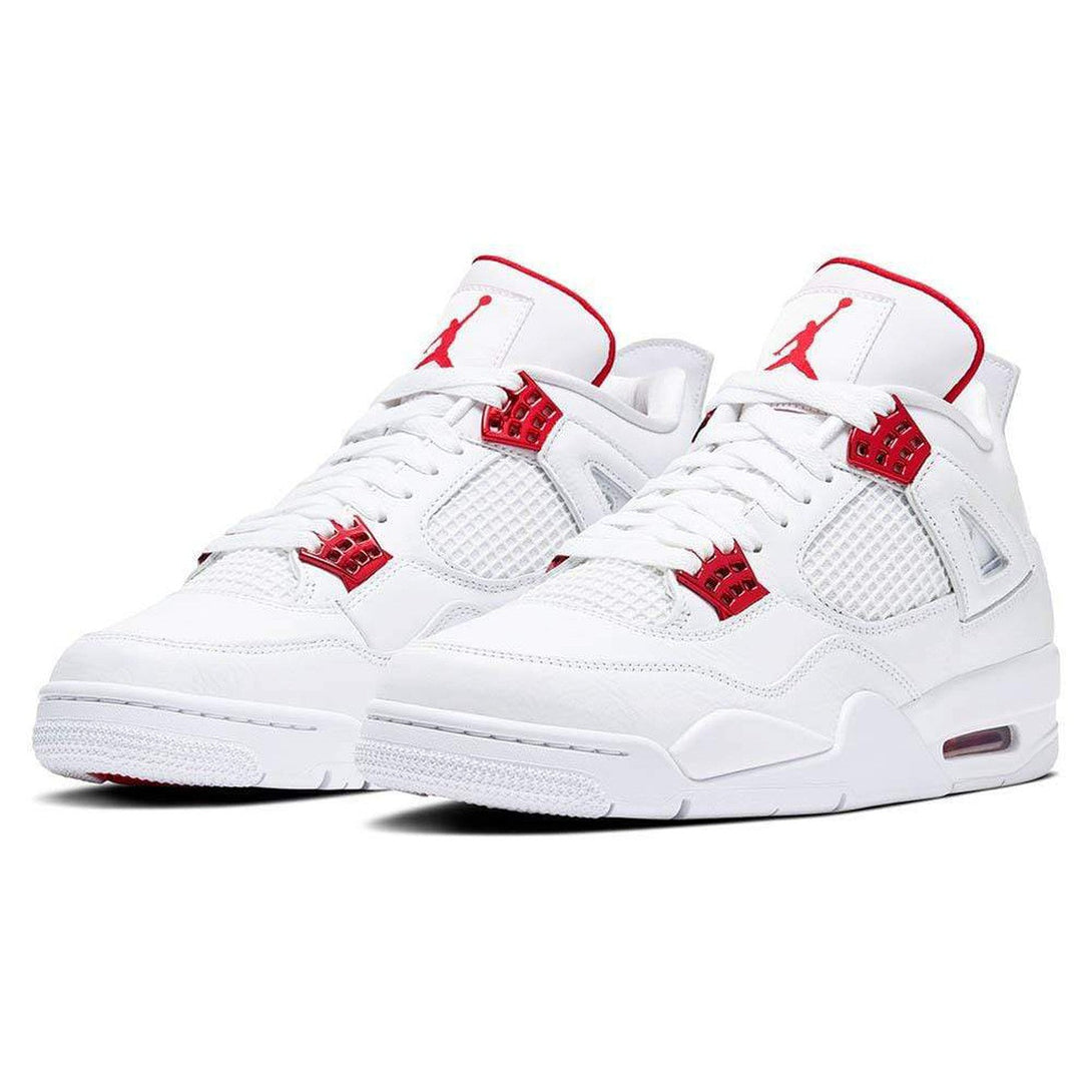 Air Jordan 4 Retro 'Red Metallic'- Streetwear Fashion 950 - levefly.com