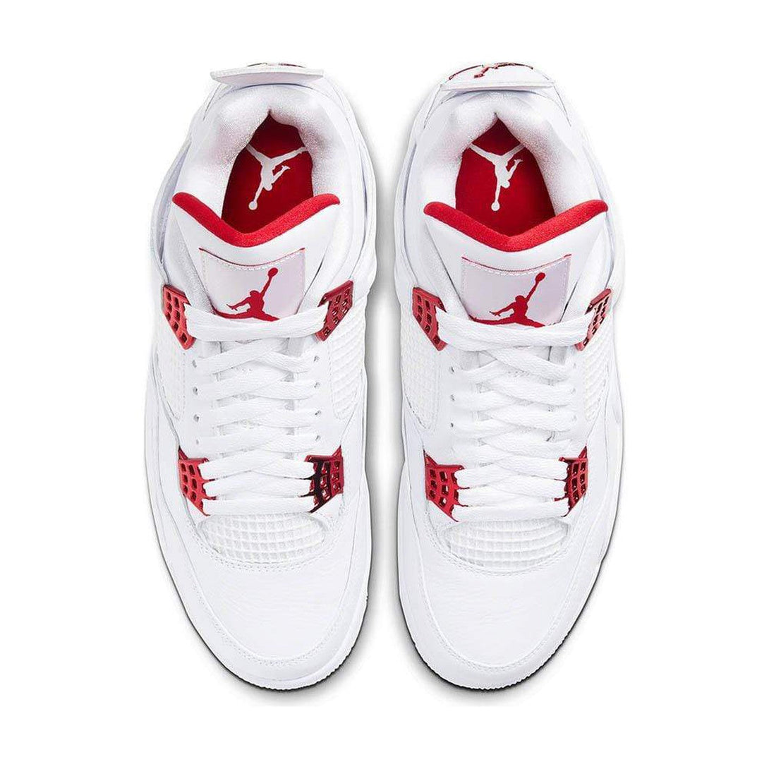 Air Jordan 4 Retro 'Red Metallic'- Streetwear Fashion 950 - levefly.com