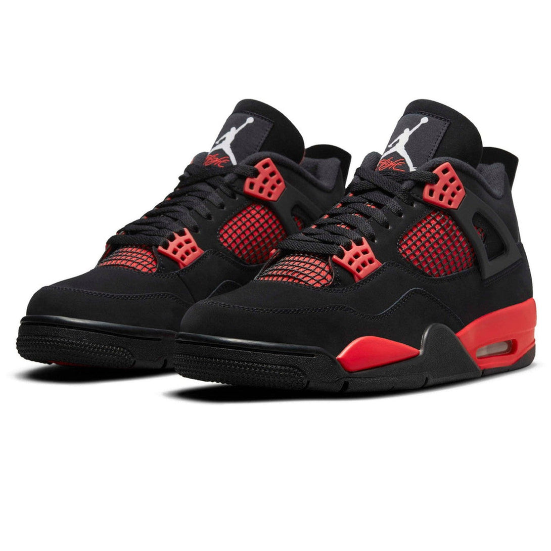 Air Jordan 4 Retro 'Red Thunder'- Streetwear Fashion 950 - levefly.com