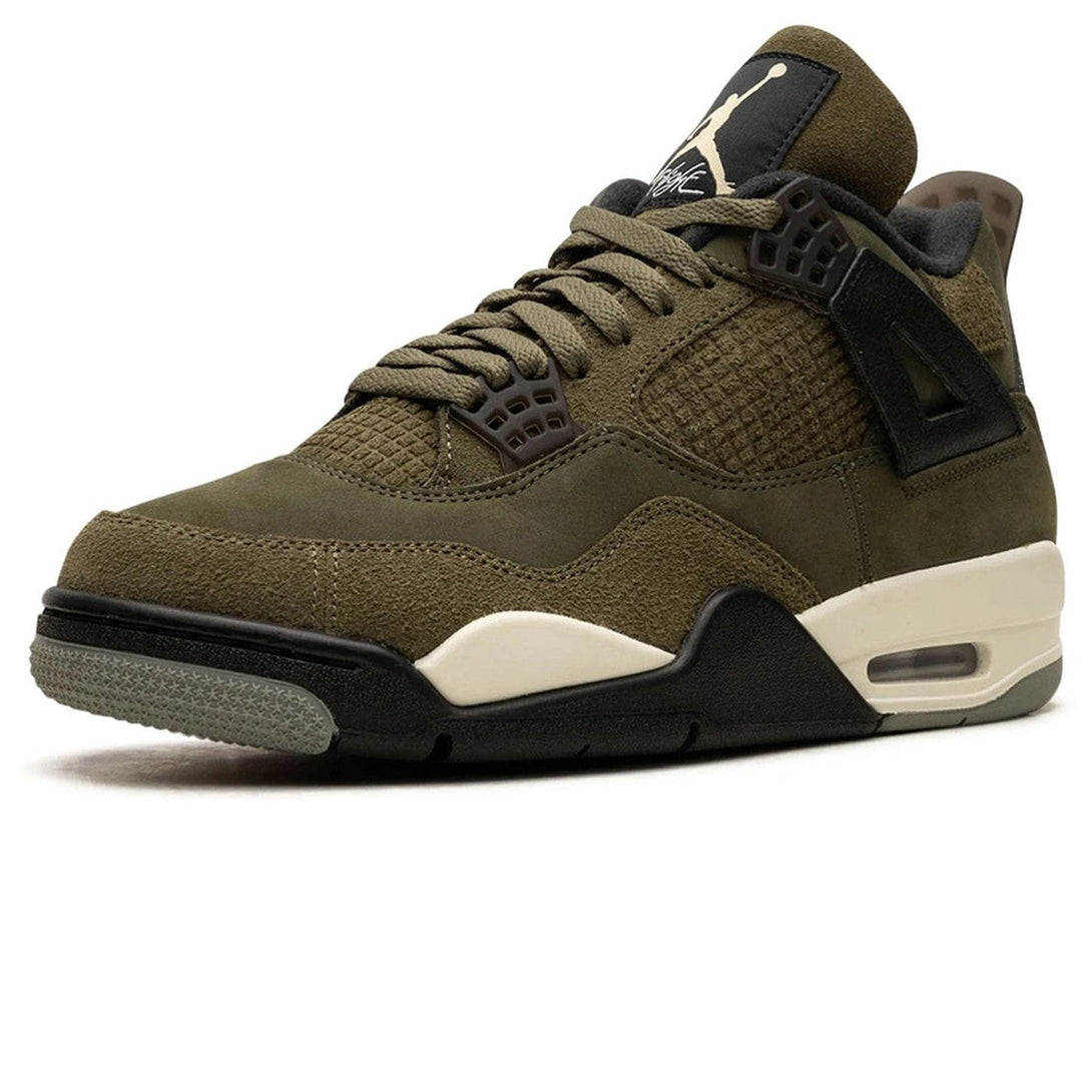 Air Jordan 4 Retro SE 'Craft - Olive'- Streetwear Fashion 950 - levefly.com