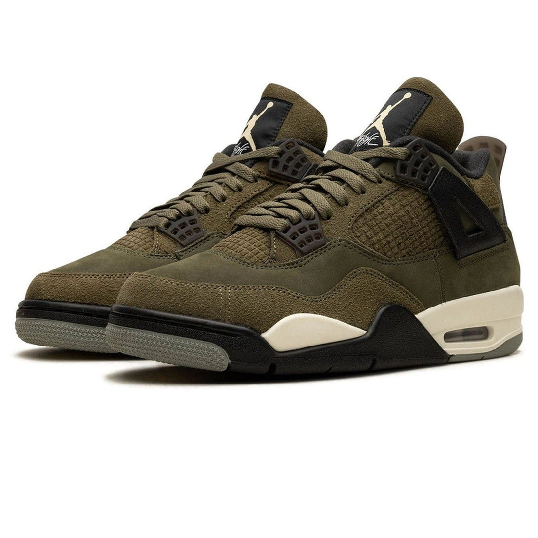 Air Jordan 4 Retro SE 'Craft - Olive'- Streetwear Fashion 950 - levefly.com