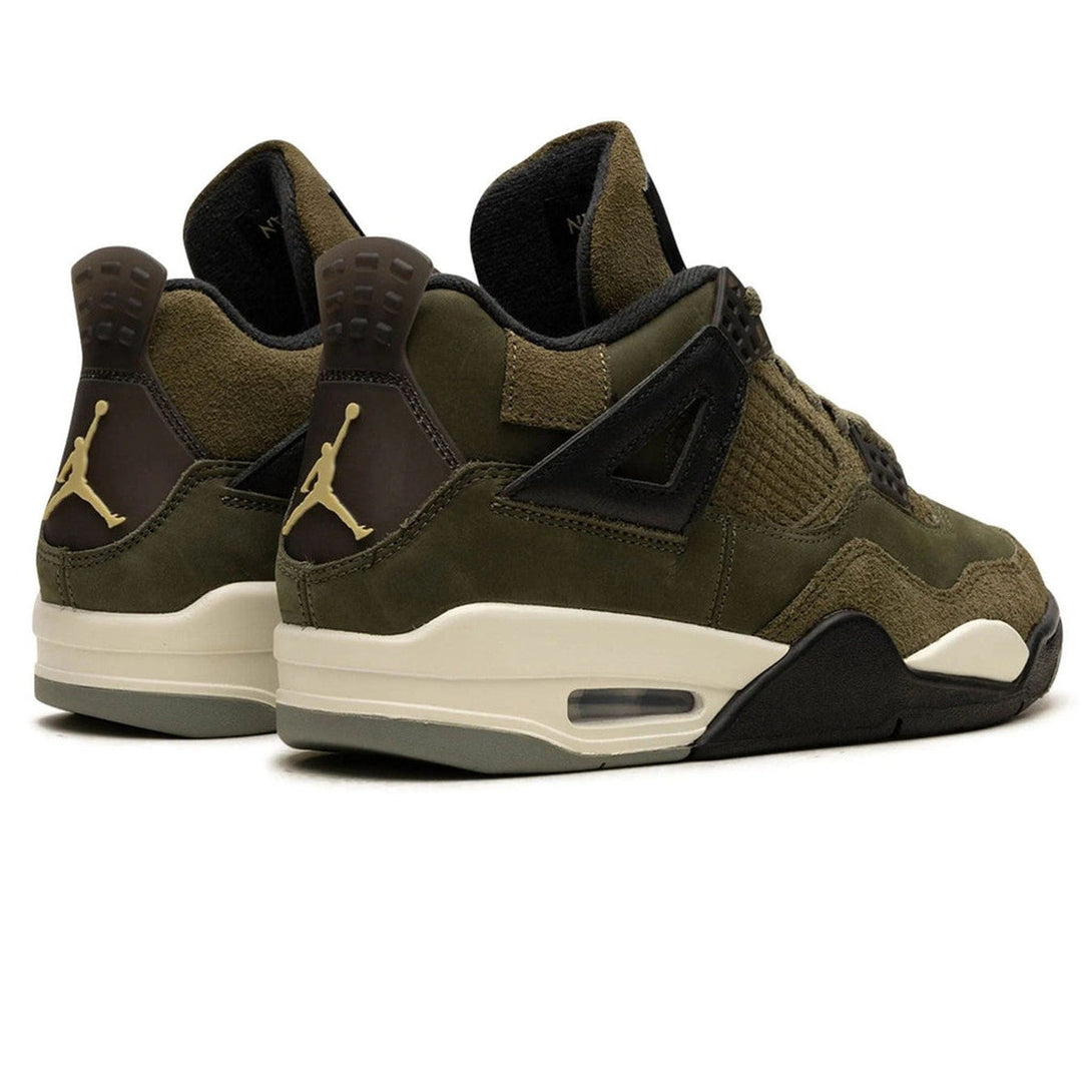 Air Jordan 4 Retro SE 'Craft - Olive'- Streetwear Fashion 950 - levefly.com