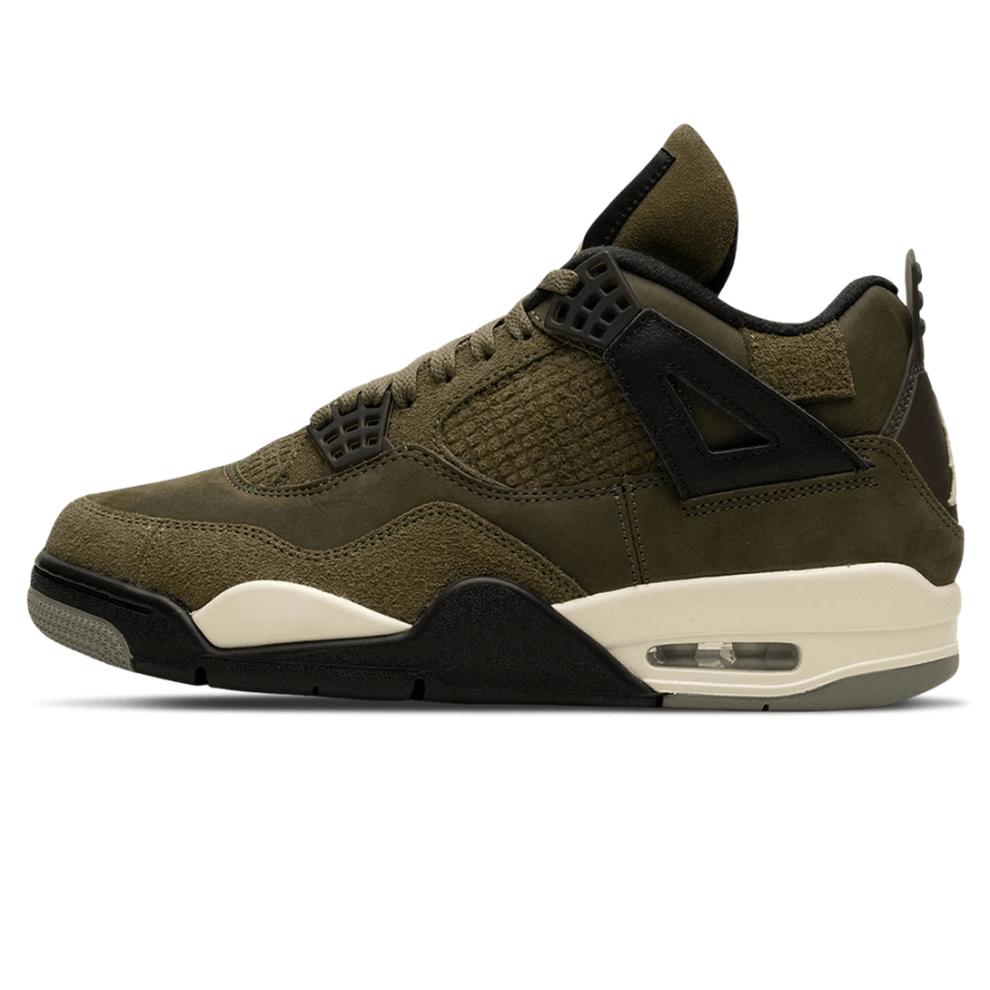 Air Jordan 4 Retro SE 'Craft - Olive'- Streetwear Fashion 950 - levefly.com