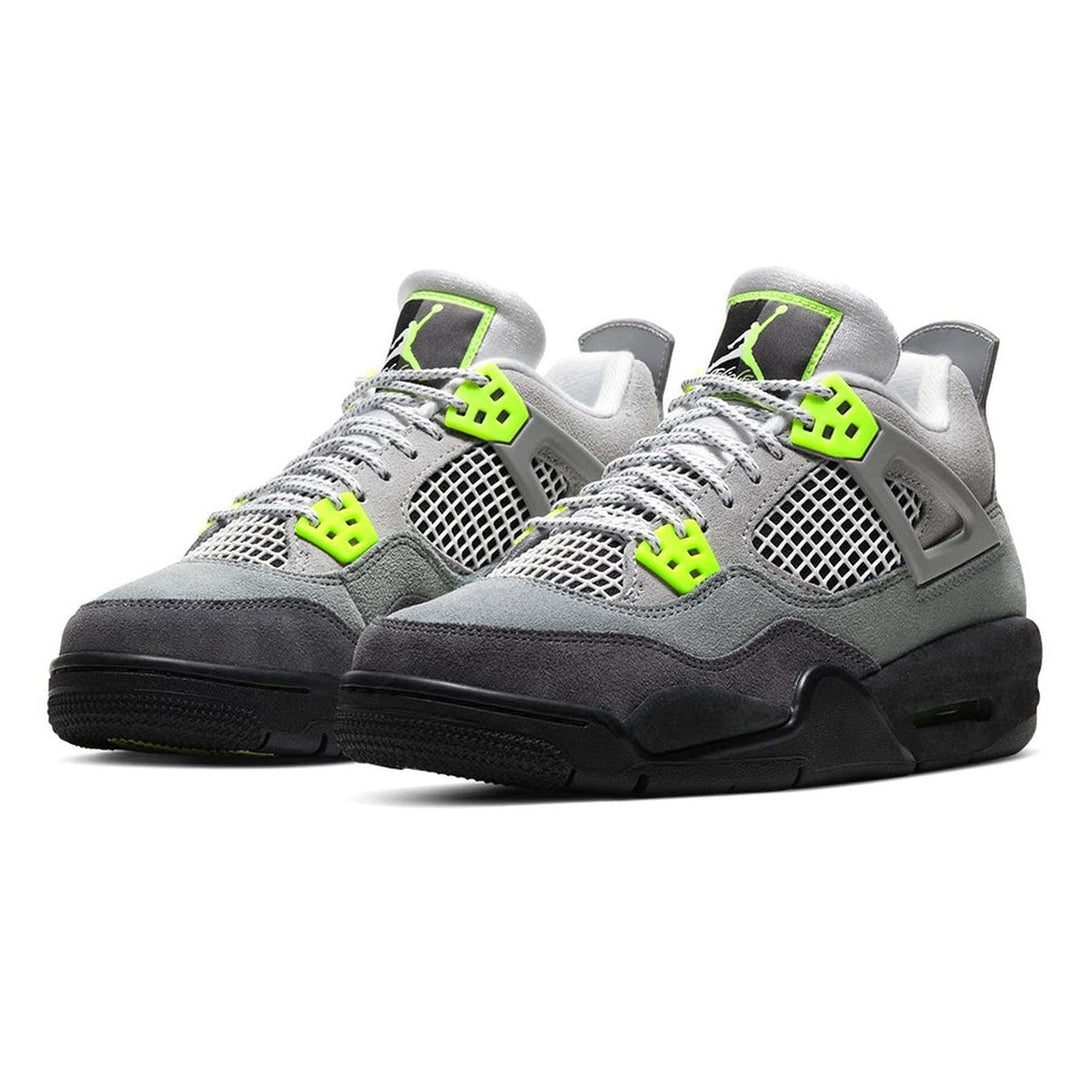 Air Jordan 4 Retro SE GS 'Neon 95'- Streetwear Fashion 950 - levefly.com