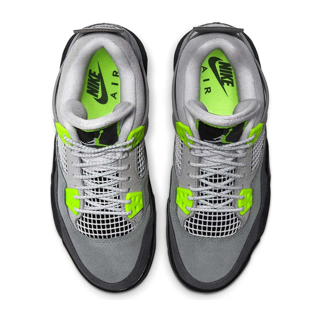 Air Jordan 4 Retro SE GS 'Neon 95'- Streetwear Fashion 950 - levefly.com