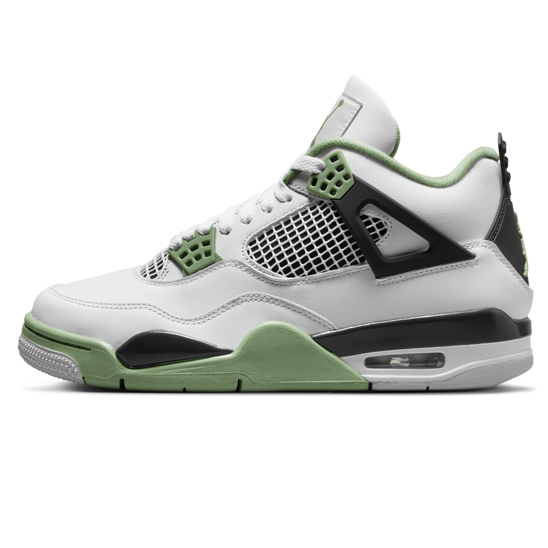 Air Jordan 4 Retro Wmns 'Seafoam'- Streetwear Fashion 950 - levefly.com