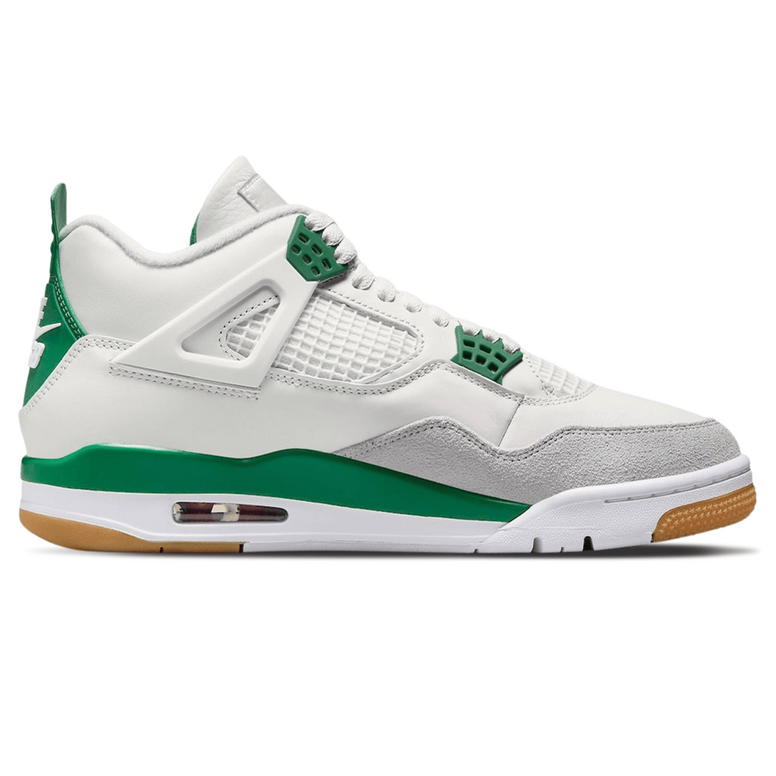 Air Jordan 4 Retro x Nike SB 'Pine Green'- Streetwear Fashion 950 - levefly.com