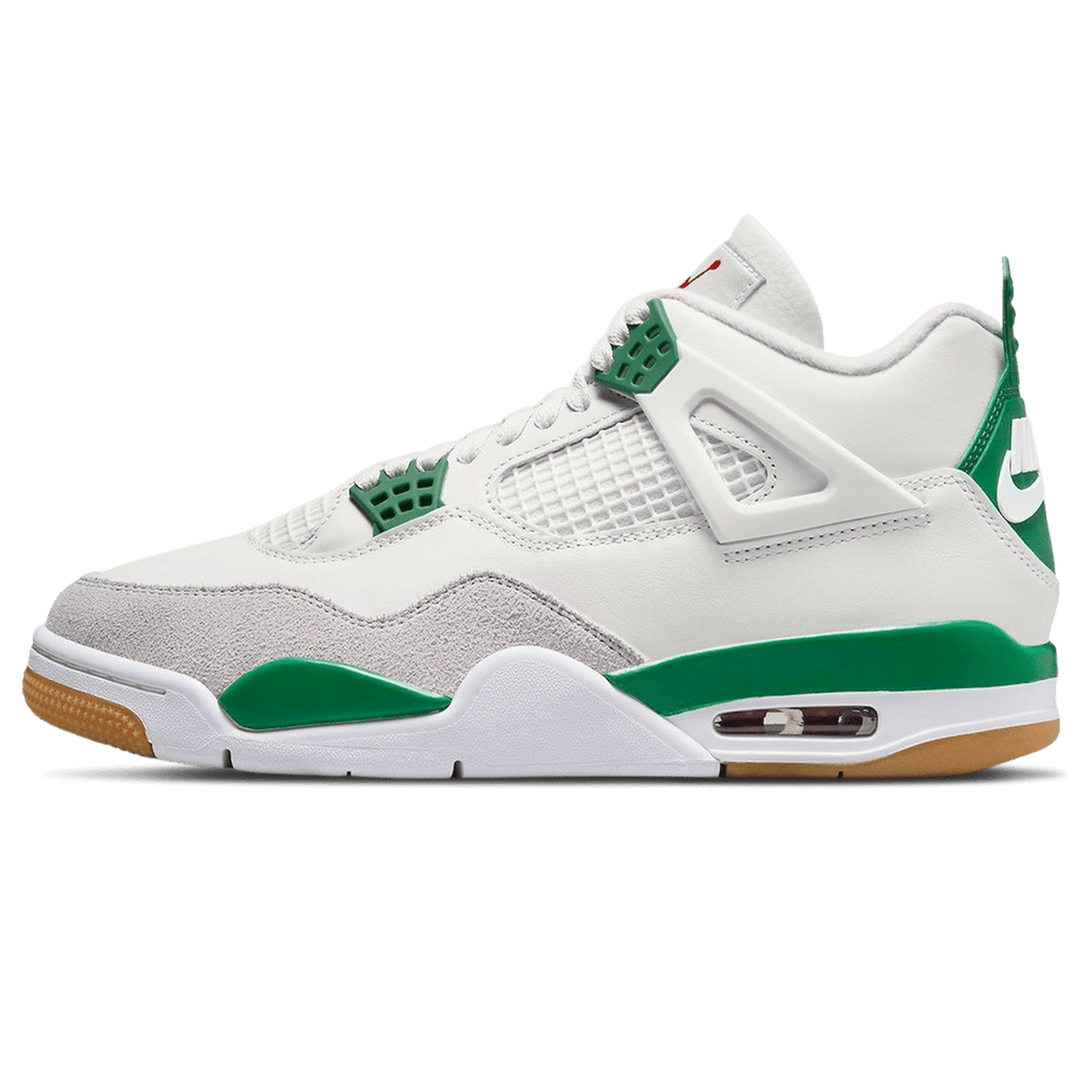 Air Jordan 4 Retro x Nike SB 'Pine Green'- Streetwear Fashion 950 - levefly.com