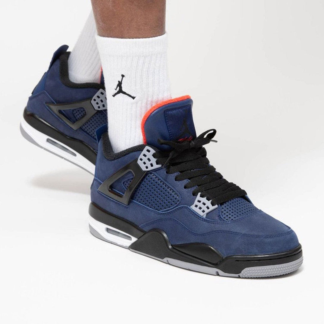 Air Jordan 4 Winter 'Loyal Blue'- Streetwear Fashion 950 - levefly.com