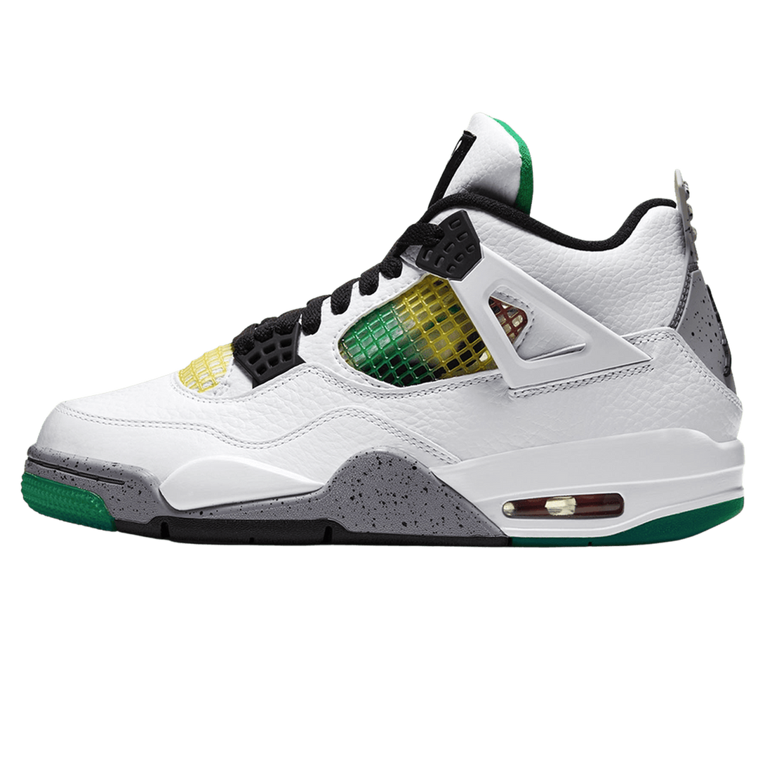 Air Jordan 4 Wmns Retro 'Rasta'- Streetwear Fashion 950 - levefly.com