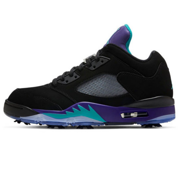 Air Jordan 5 Low Golf 'Black Grape'- Streetwear Fashion 950 - levefly.com