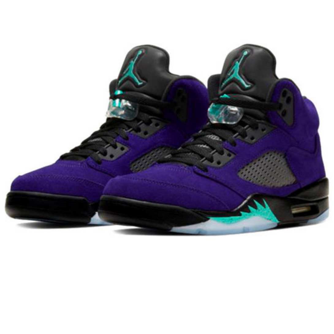 Air Jordan 5 Retro 'Alternate Grape'- Streetwear Fashion 950 - levefly.com