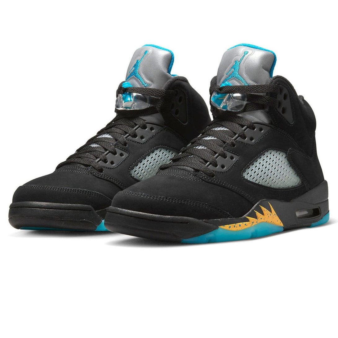 Air Jordan 5 Retro 'Aqua'- Streetwear Fashion 950 - levefly.com