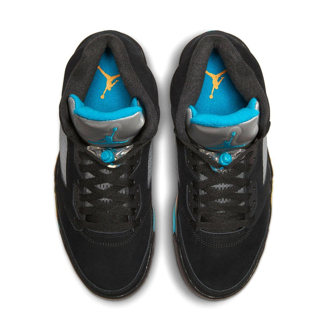 Air Jordan 5 Retro 'Aqua'- Streetwear Fashion 950 - levefly.com