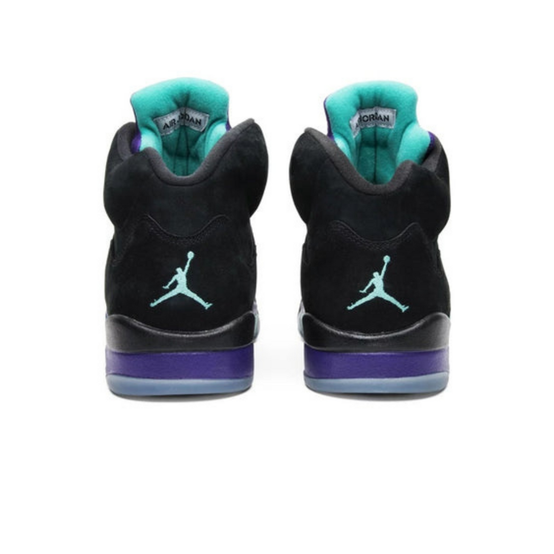 Air Jordan 5 Retro 'Black Grape'- Streetwear Fashion 950 - levefly.com