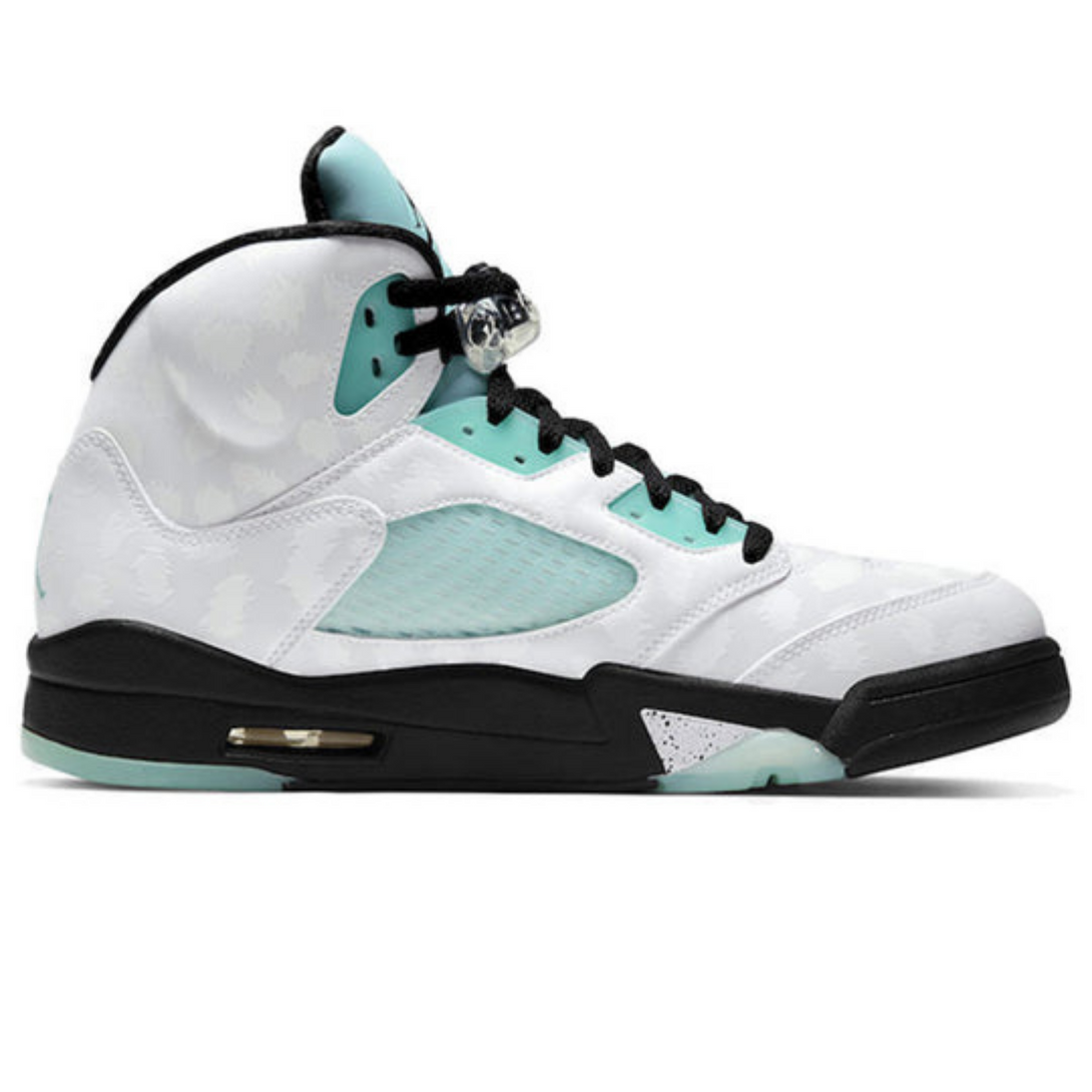 Air Jordan 5 Retro 'Island Green'- Streetwear Fashion 950 - levefly.com