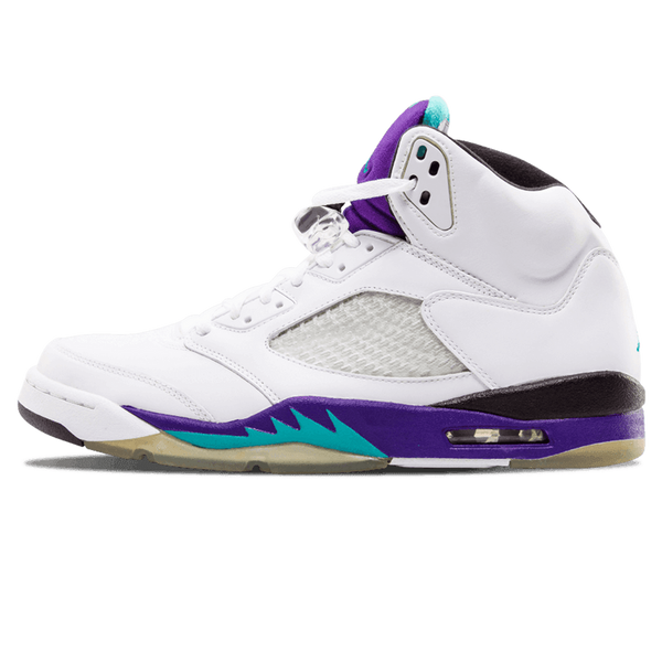 Air Jordan 5 Retro LS 'Grape' 2006- Streetwear Fashion 950 - levefly.com