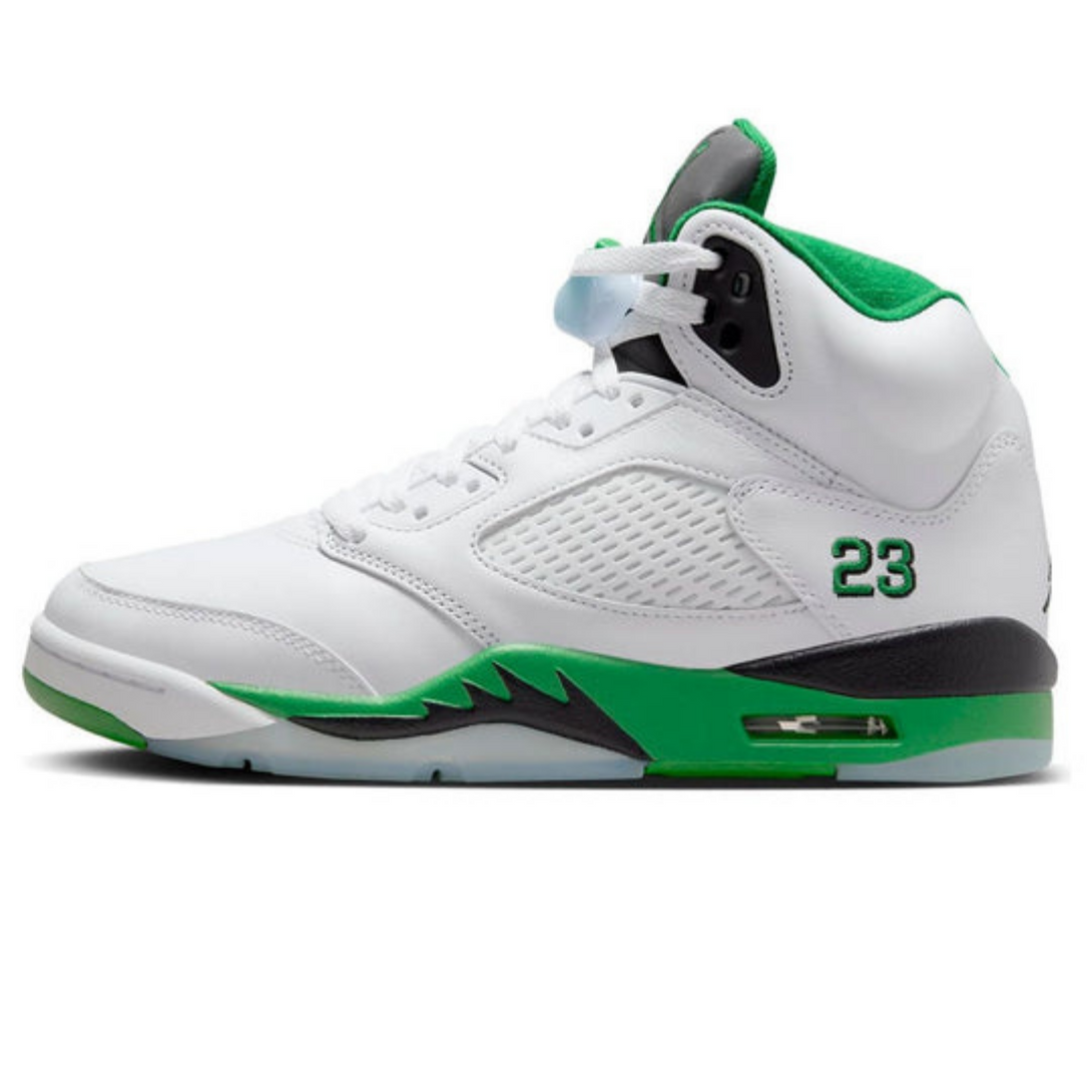 Air Jordan 5 Retro 'Lucky Green'- Streetwear Fashion 950 - levefly.com