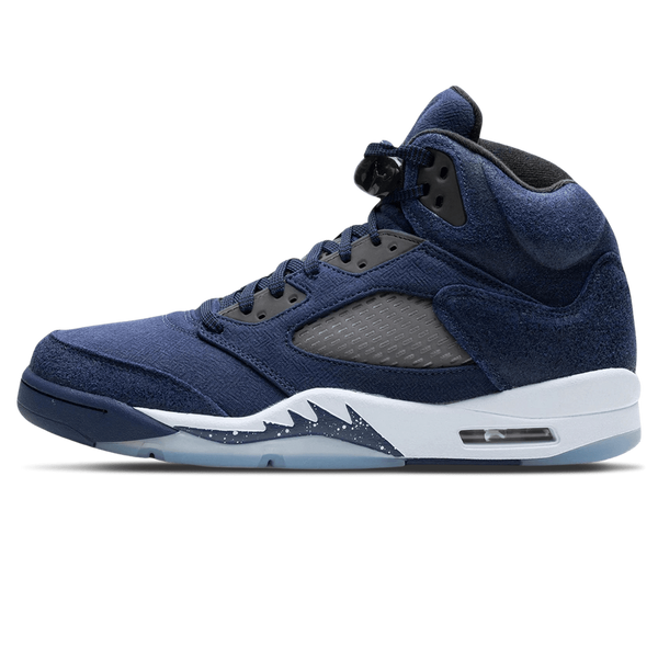 Air Jordan 5 Retro 'Midnight Navy'- Streetwear Fashion 950 - levefly.com