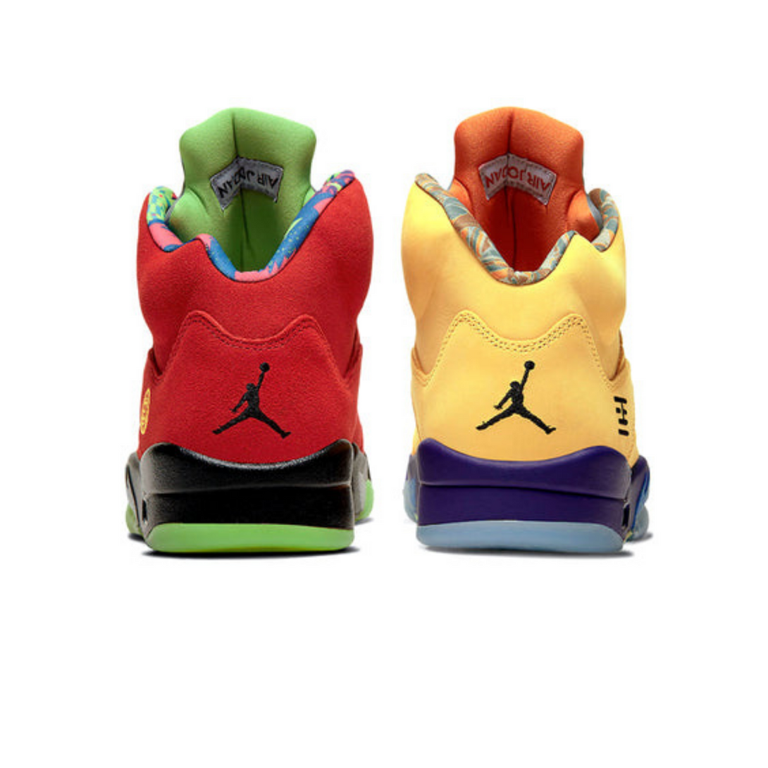 Air Jordan 5 Retro SE 'What The'- Streetwear Fashion 950 - levefly.com