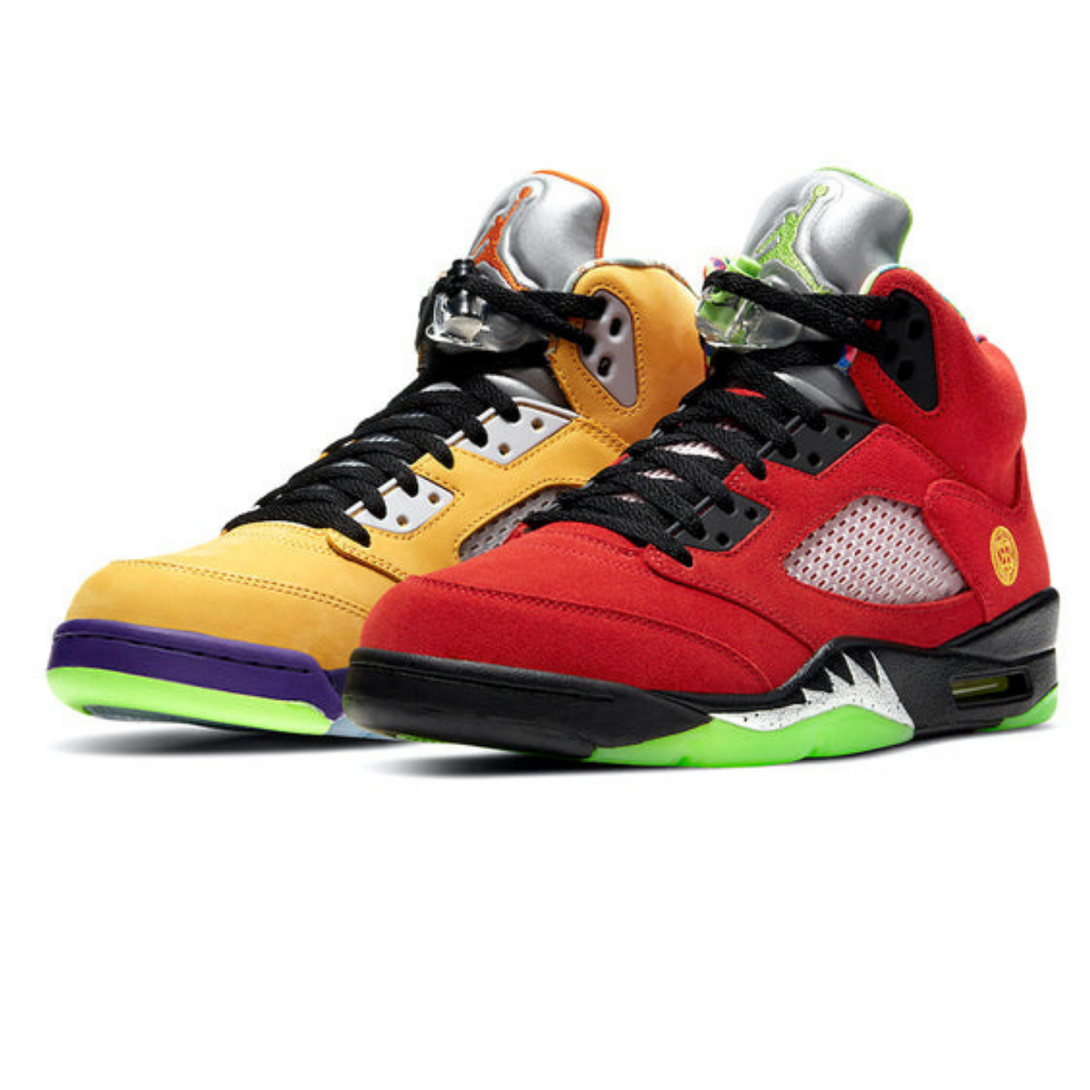 Air Jordan 5 Retro SE 'What The'- Streetwear Fashion 950 - levefly.com