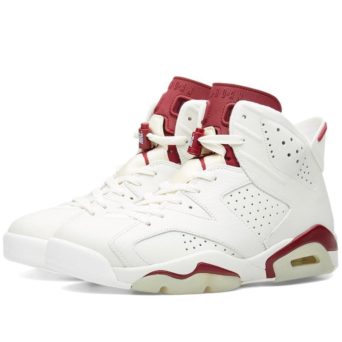 Air Jordan 6 Retro Maroon- Streetwear Fashion 950 - levefly.com