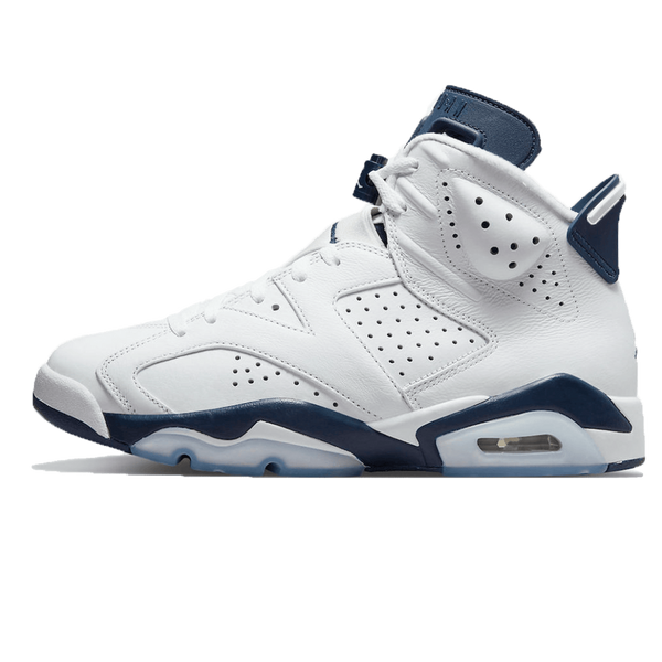 Air Jordan 6 Retro 'Midnight Navy' 2022- Streetwear Fashion 950 - levefly.com