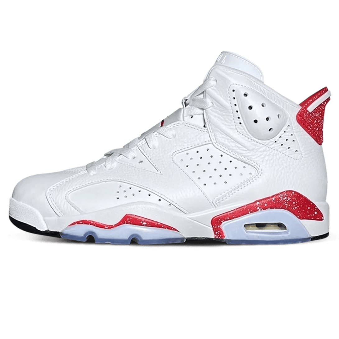 Air Jordan 6 Retro 'Red Oreo'- Streetwear Fashion 950 - levefly.com