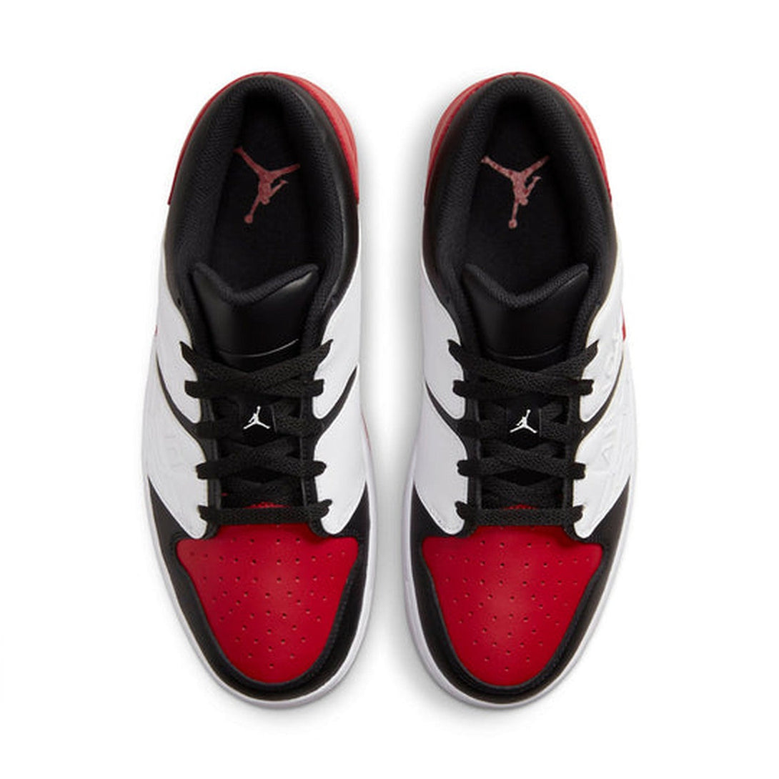 Air Jordan Nu Retro 1 Low 'Varsity Red Black'- Streetwear Fashion 950 - levefly.com