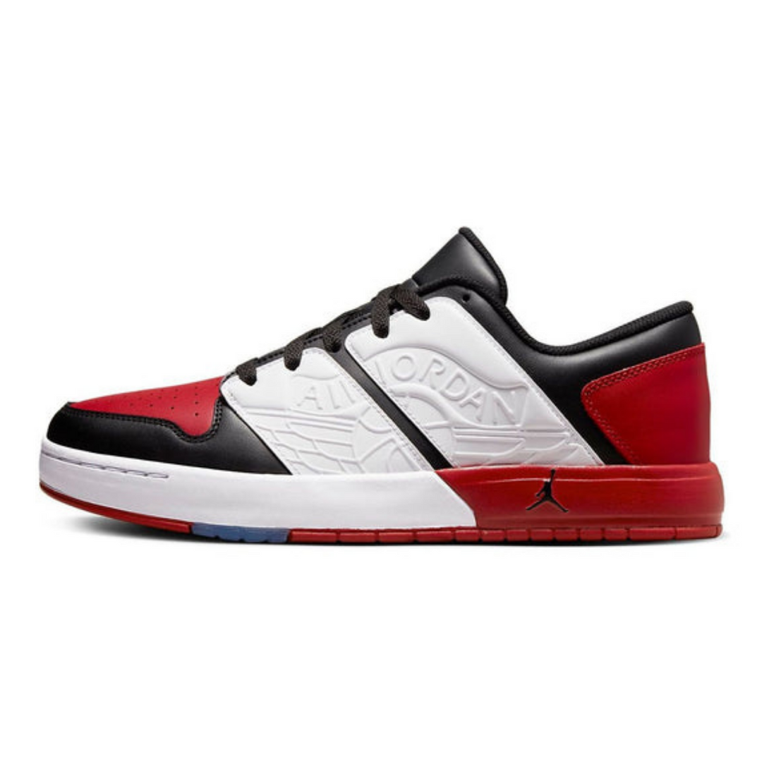 Air Jordan Nu Retro 1 Low 'Varsity Red Black'- Streetwear Fashion 950 - levefly.com