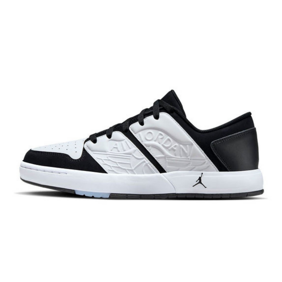 Air Jordan Nu Retro 1 Low 'White Black'- Streetwear Fashion 950 - levefly.com