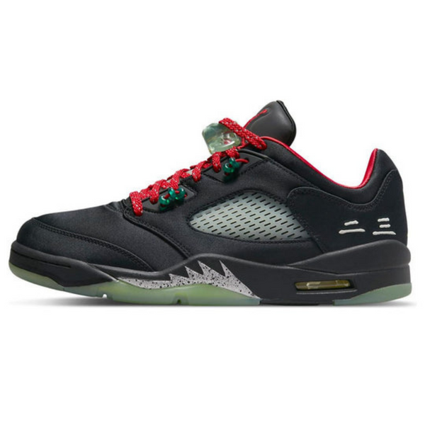 CLOT x Air Jordan 5 Retro Low 'Jade'- Streetwear Fashion 950 - levefly.com