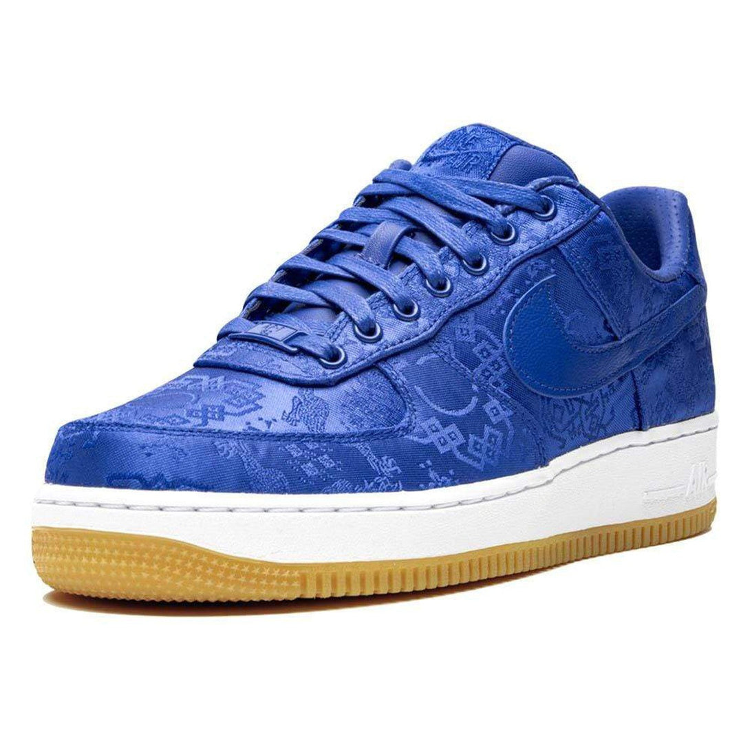 CLOT x Nike Air Force 1 PRM 'Royal Silk'- Streetwear Fashion 950 - levefly.com