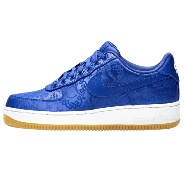 CLOT x Nike Air Force 1 PRM 'Royal Silk'- Streetwear Fashion 950 - levefly.com