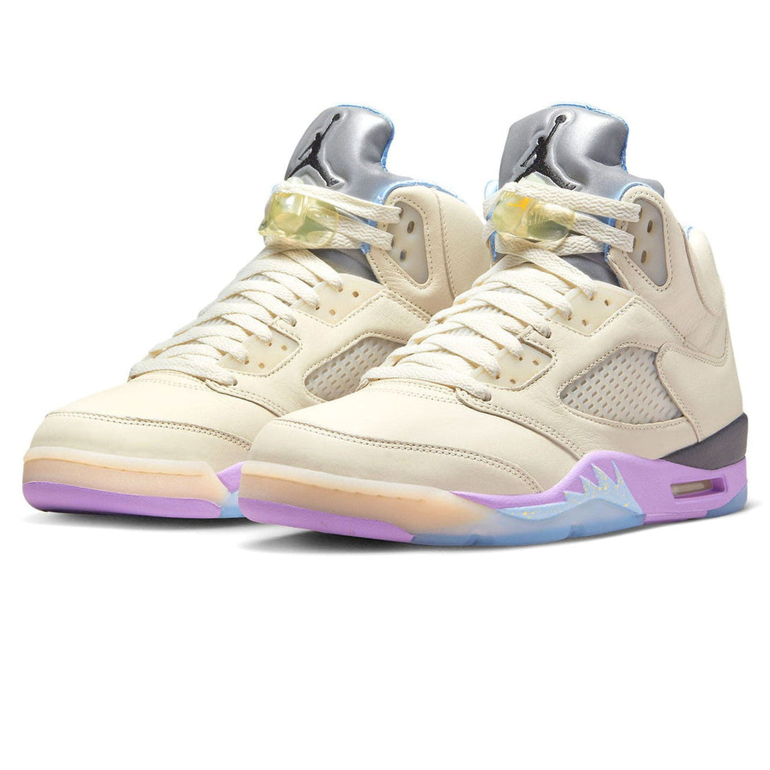 DJ Khaled x Air Jordan 5 Retro 'We The Best - Sail'- Streetwear Fashion 950 - levefly.com