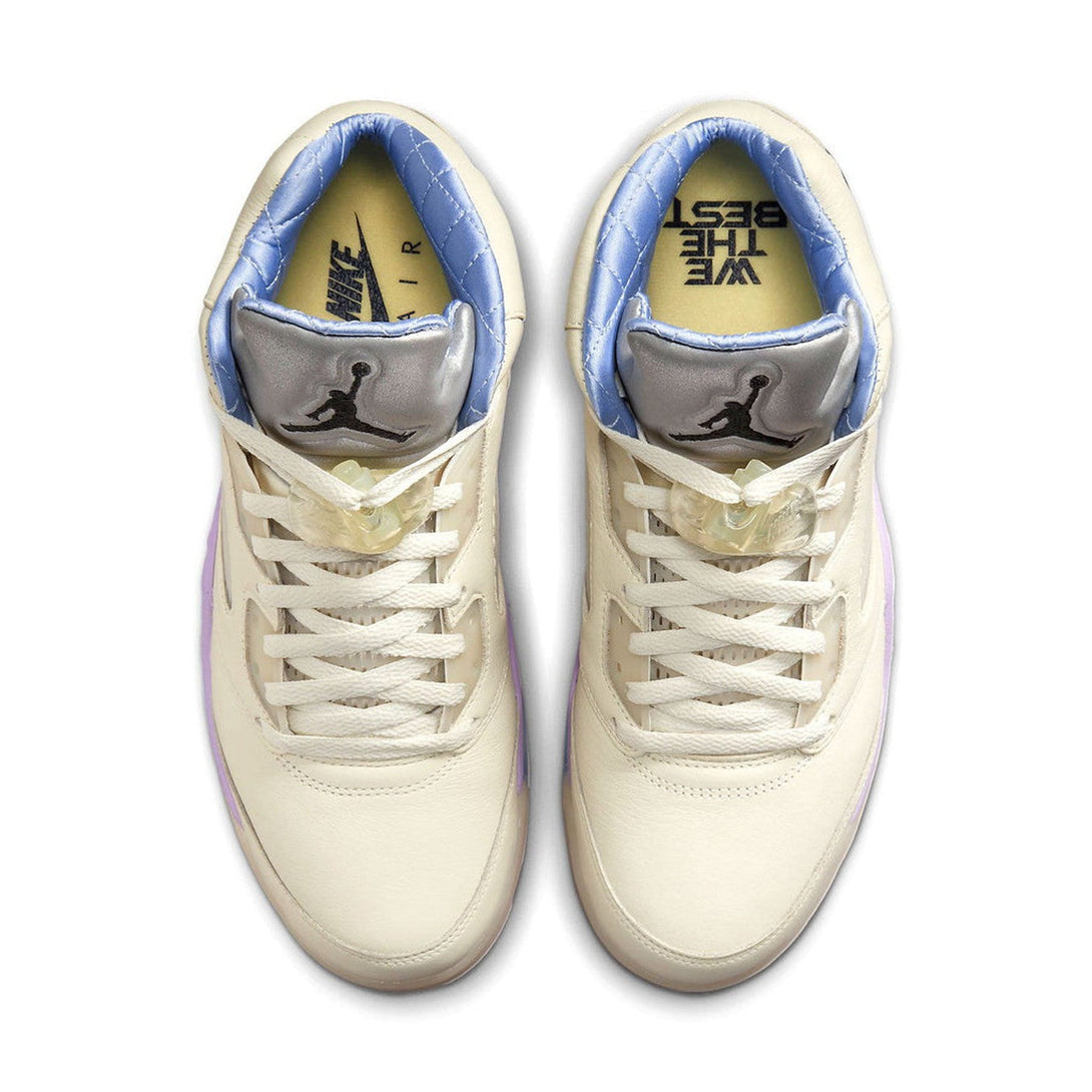 DJ Khaled x Air Jordan 5 Retro 'We The Best - Sail'- Streetwear Fashion 950 - levefly.com