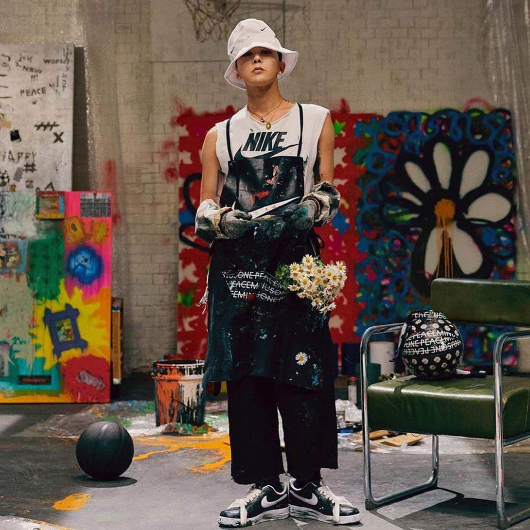 G-Dragon x Nike Air Force 1 '07 'Para-Noise'- Streetwear Fashion 950 - levefly.com