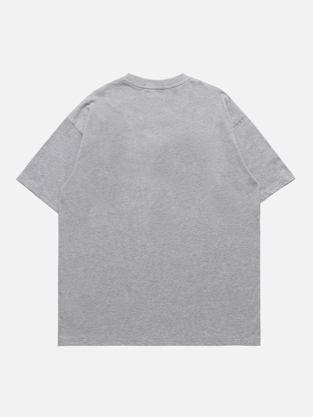 Levefly - Alphabet Embroidery Print Tee - Streetwear Fashion - levefly.com